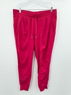 Lululemon Dance Studio Mid-Rise Jogger Full Length Pink Size 14